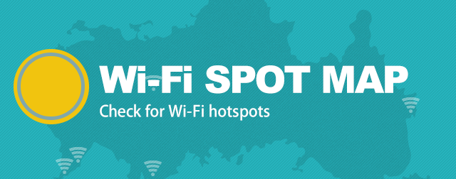 Check for Wi-Fi hotspots